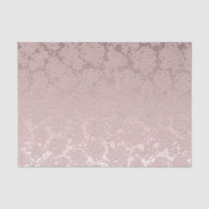 Papel De Seda Chic moderno cor-de-rosa, cor-de-rosa, elegante e 