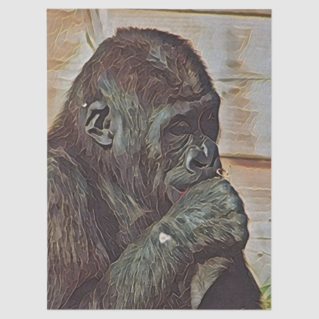 PAPEL DE SEDA CHIMP ART (Frente )