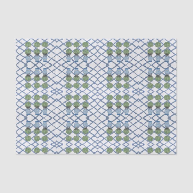 Papel De Seda Chinoiserie Bamboo Topiaries Topiaries (Frente )