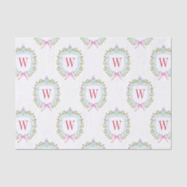 Papel De Seda Chinoiserie Ginger Jars Monograma Crest