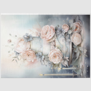 Papel De Seda Chique pastel suave colore bolo de aniversário