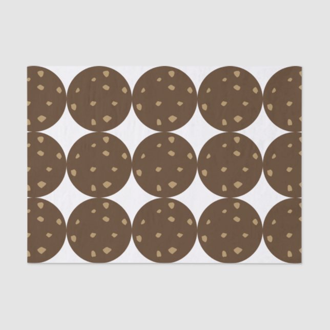 Papel De Seda Chocolate Cookie (Frente )