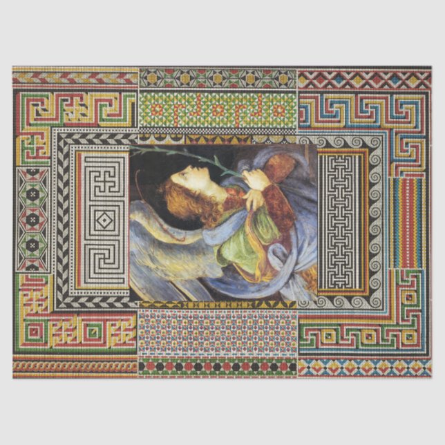 Papel De Seda CHRISTMAS ANGEL por FILIPPINO LIPPI (Frente )