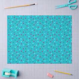 Papel De Seda Christmas Dots