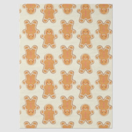 Papel De Seda  Christmas Gingerbread Baby Gift Wrapping Paper