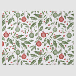 Papel De Seda Christmas Ivy