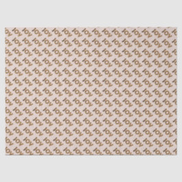 Papel De Seda Christmas Joy Leopard Pattern