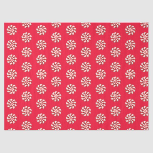 Papel De Seda Christmas red tissue paper (Frente )