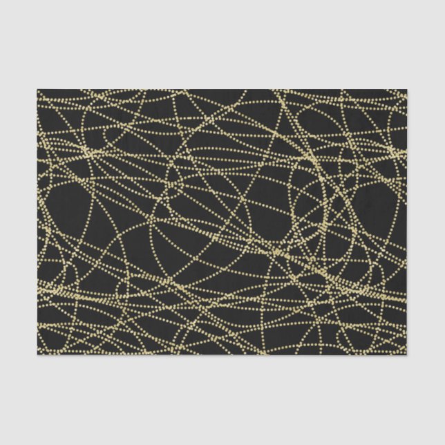 Papel De Seda Chuva de Beijos de Noiva Red Gold Black Lips Brida (Frente )