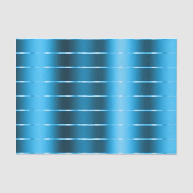Papel De Seda Chuva de Noiva Fita Azul Real (Frente )