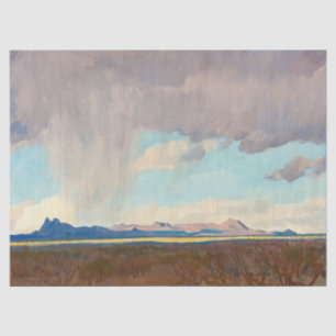 Papel De Seda Chuva para o Golfo por Maynard Dixon