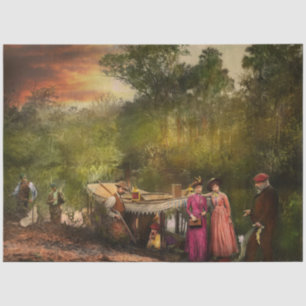 Papel De Seda Cidade - Condado de Volusia FL - Longe de impressi