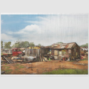Papel De Seda Cidade - Oklahoma City OK - Hooverville 1939