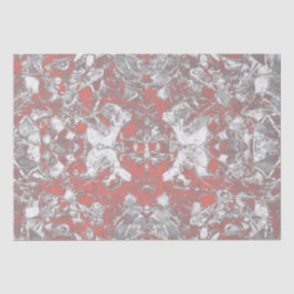 Papel De Seda Cinza de Arte de Vintagem Tribal Textura Cor-de-Ro