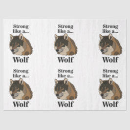 Papel De Seda Cinza Wolf