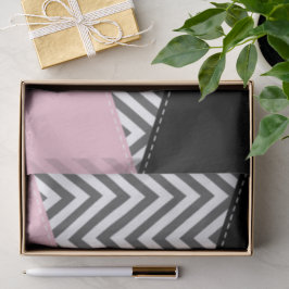 Papel De Seda Cinza Zigzag, Cinza Chevron, Zigzag Patterno, Rosa