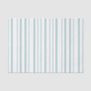 Papel De Seda Cinzas Cinzentas - Faixa Verde Sobre Branco