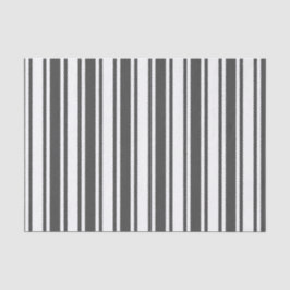 Papel De Seda Cinzas de carvão e listras de doces brancos