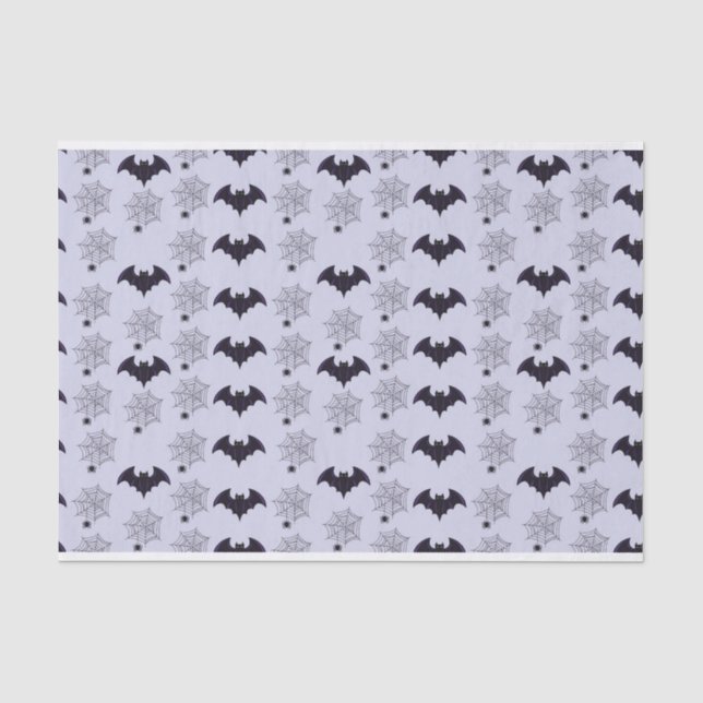 PAPEL DE SEDA CINZAS E BATATAS PRETAS DE MEIO E ARANHA-ARANHA (Frente )