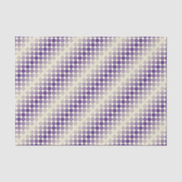 Papel De Seda Círculos de Gradiente Roxo e Amarelo