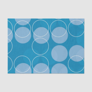 Papel De Seda Círculos retros