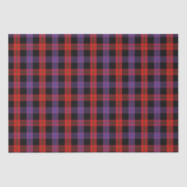 Papel De Seda Clan Brown Tartan (Frente )