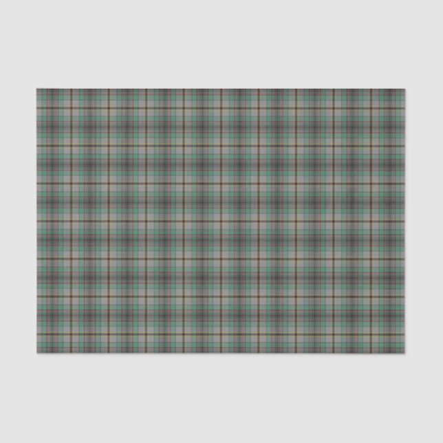 Papel De Seda Clan Craig Tartan (Frente )