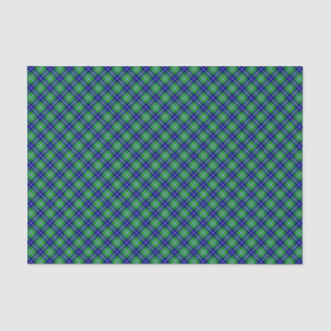 Papel De Seda Clan Douglas Tartan (Frente )