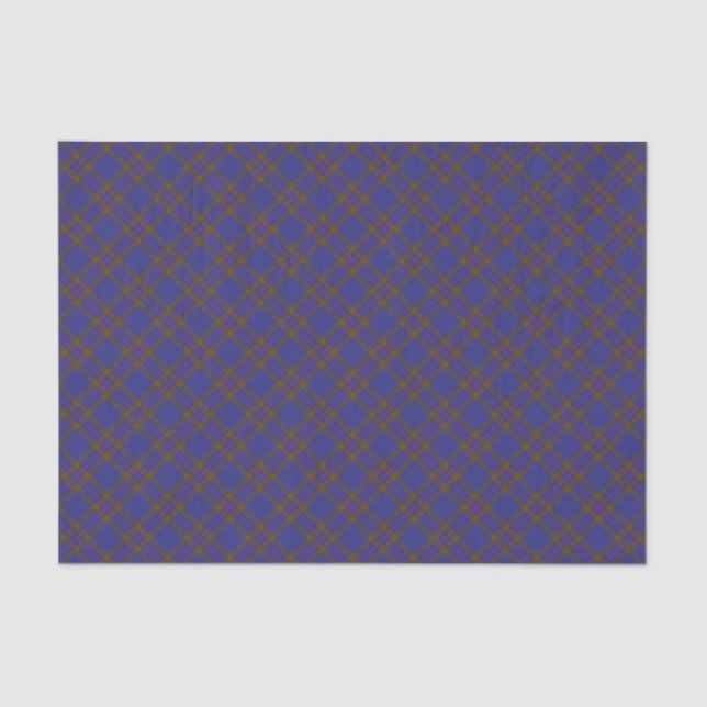 Papel De Seda Clan Elliot Modern Tartan (Frente )