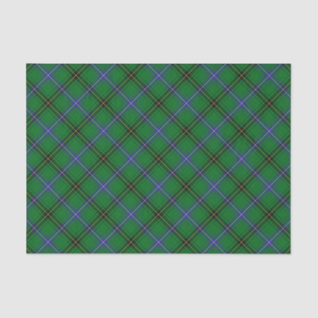 Papel De Seda Clan Henderson Tartan (Frente )