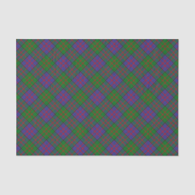 Papel De Seda Clan MacDonald Tartan Tissue Paper (Frente )