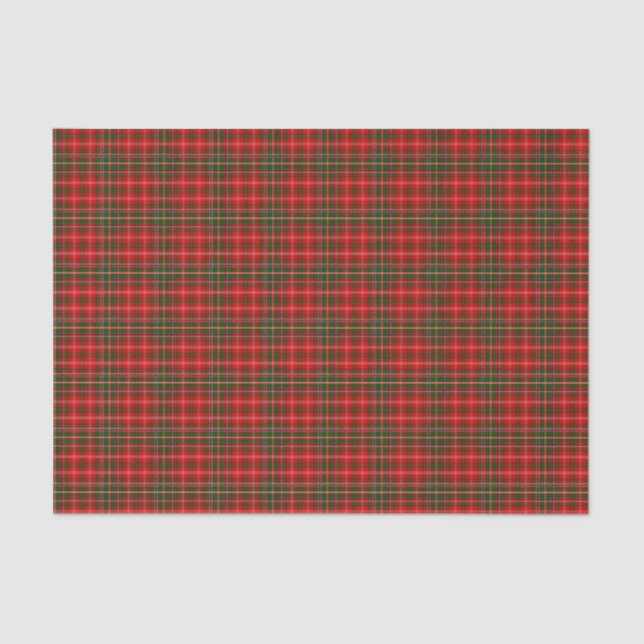 Papel De Seda Clan MacDougall Tartan (Frente )