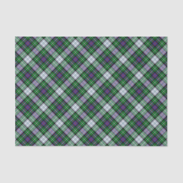 Papel De Seda Clan MacKenzie Vestir Tartan Tissue Paper (Frente )