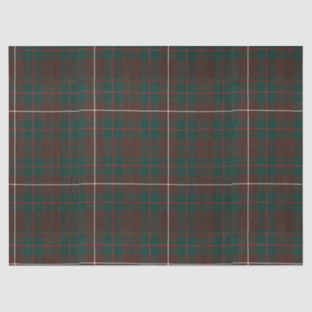 Papel De Seda Clan Mackinnon Tartan Pattern (Frente )