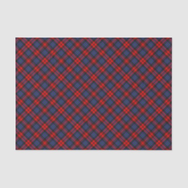 Papel De Seda Clan MacLachlan Tartan (Frente )