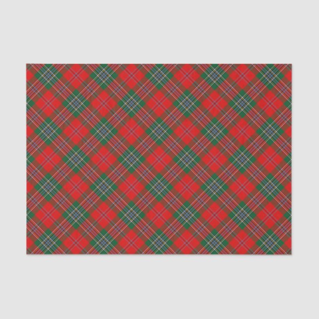 Papel De Seda Clan MacLean Tartan (Frente )