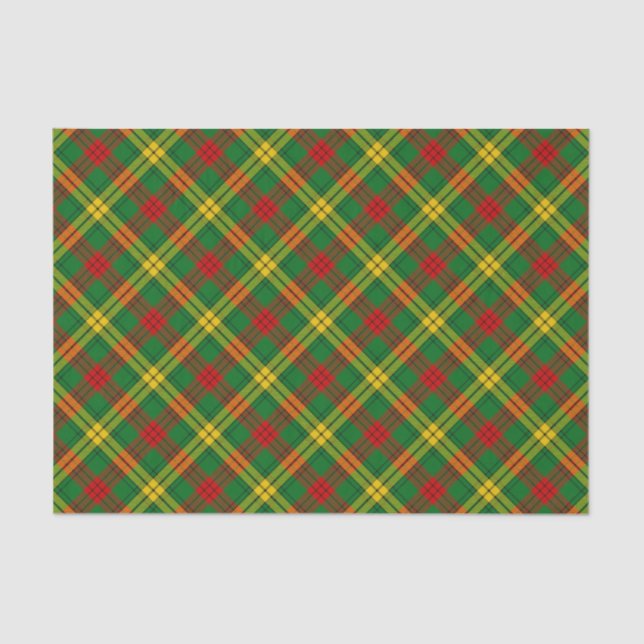 Papel De Seda Clan MacMillan Tartan (Frente )