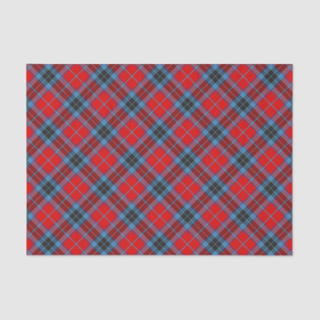 Papel De Seda Clan MacTavish Tartan (Frente )