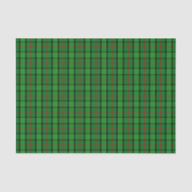 Papel De Seda Clan Ross Tartan (Frente )
