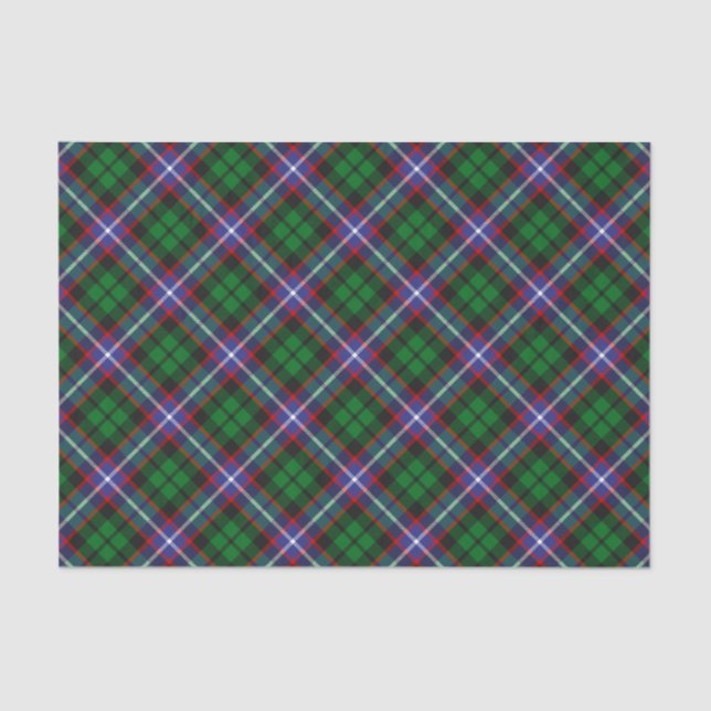 Papel De Seda Clan Russell Tartan (Frente )