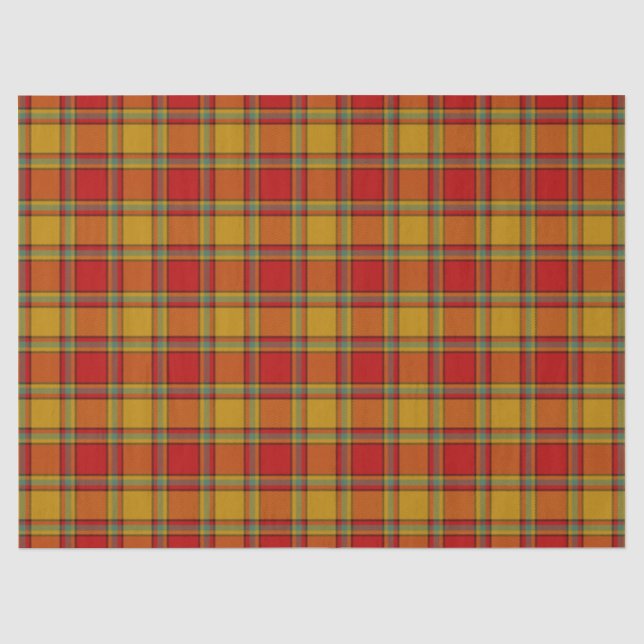Papel De Seda Clan Scrymgeour Tartan (Frente )