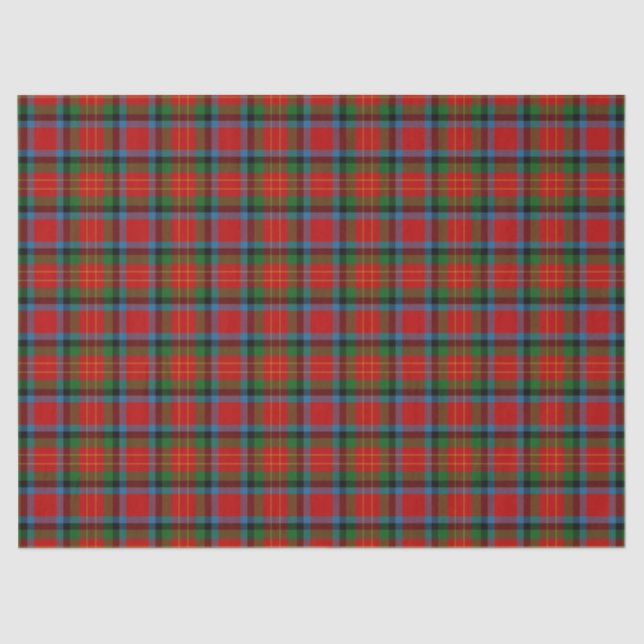 Papel De Seda Clan Sturrock Tartan (Frente )