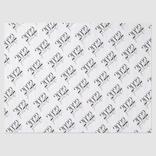 Papel De Seda Classe de graduação de 2022 (Frente )