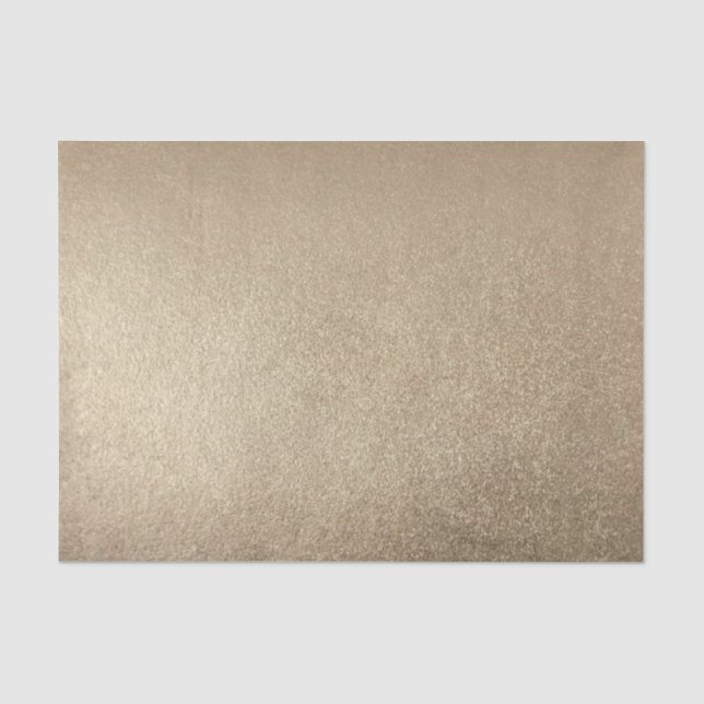 Papel De Seda clássico elegante metálico dourado (Frente )