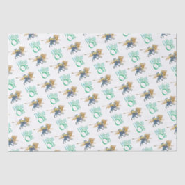 Papel De Seda Clássico Mágico de Oz Natal