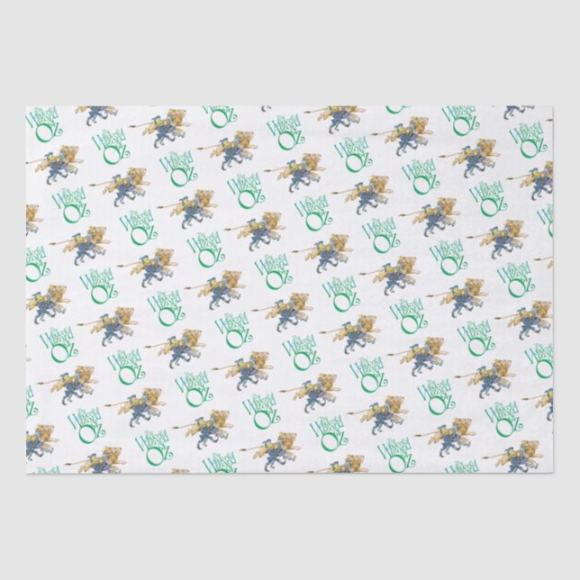 Papel De Seda Clássico Mágico de Oz Natal (Frente )