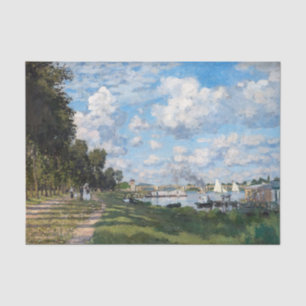 Papel De Seda Claude Monet - A Bacia do Argenteuil