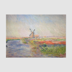 Papel De Seda Claude Monet - Campo das Tulipas na Holanda