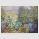 Papel De Seda Claude Monet - Canto do Jardim de Montgeron<br><div class="desc">Canto do Jardim de Montgeron / Moin de jardin a Montgeron - Claude Monet,  Oil on Canvas,  1876</div>