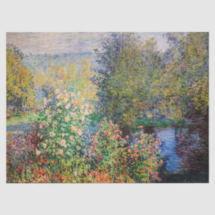 Papel De Seda Claude Monet - Canto do Jardim de Montgeron
